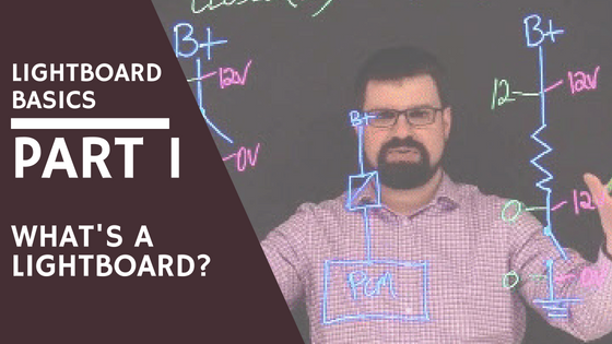 What's a Lightboard Studio (How Do They Work?) 