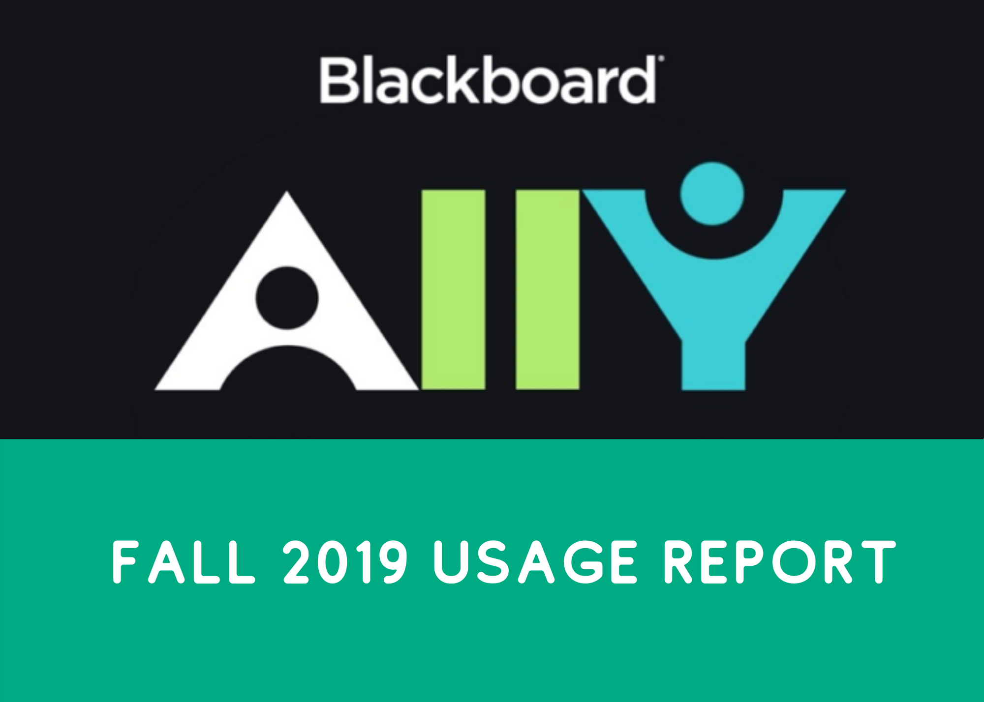 Blackboard Ally Fall 2019 Usage Report