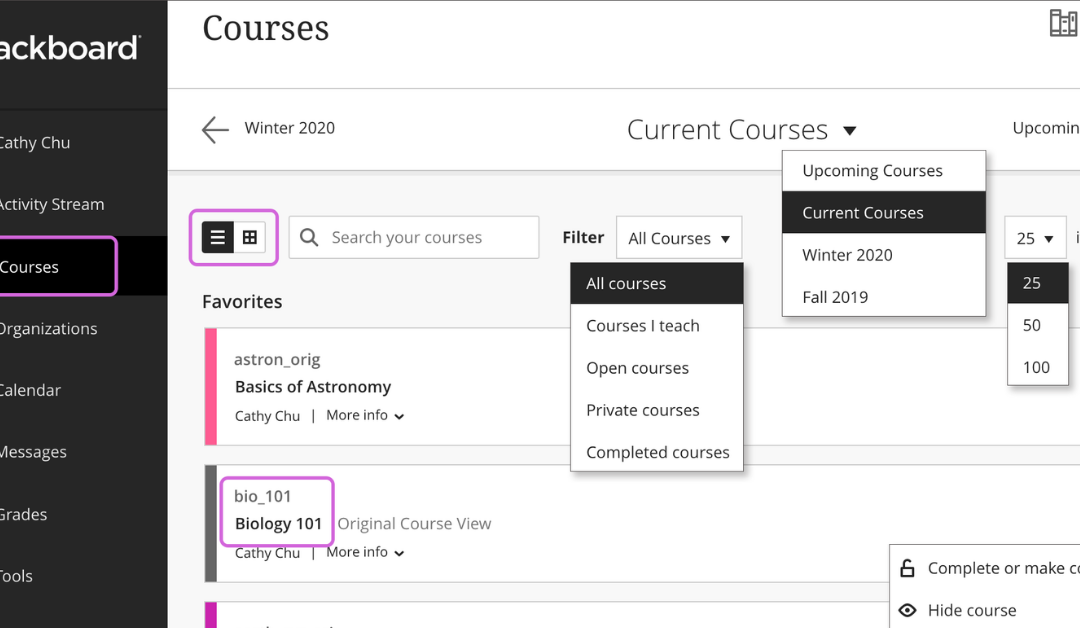Protected: Changes Coming to Blackboard for Spring 2023 Term: An Overview of Blackboard Ultra Base Navigation