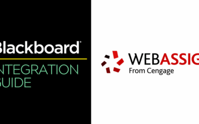 Bb Integration Guide: WebAssign