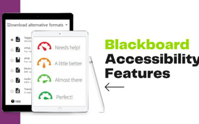 Get to Know: Blackboard Accessibility Features