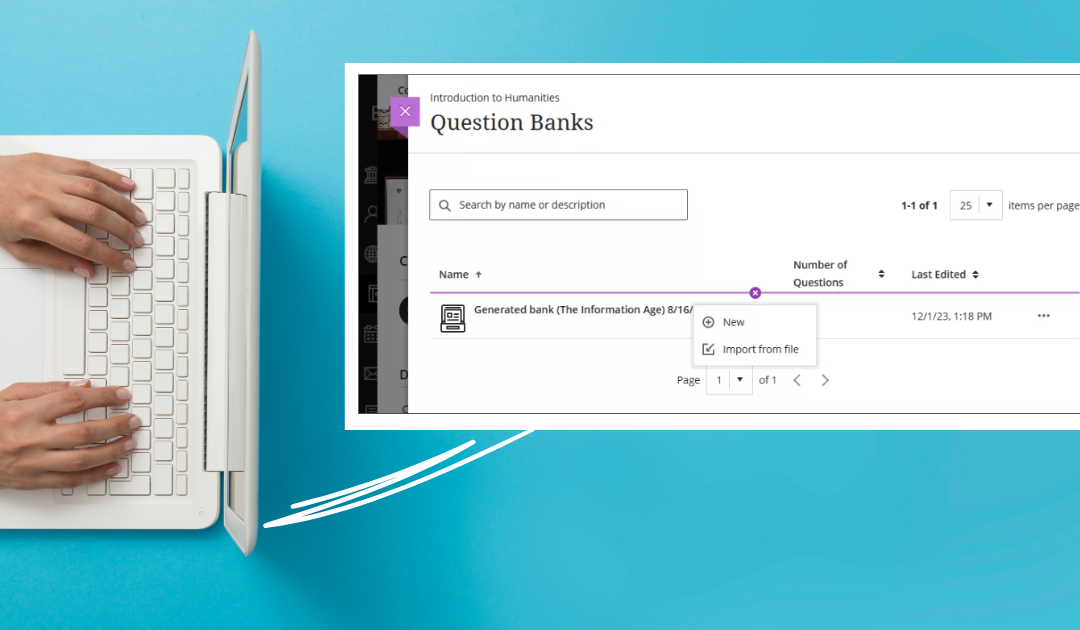 Do One Thing in Ultra: Import a Test Bank