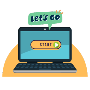 Let's Go, Start button